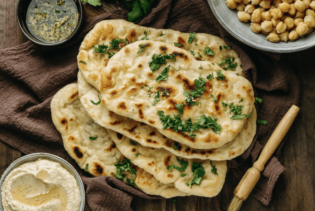 what is naan bread and how to make it with sourdough