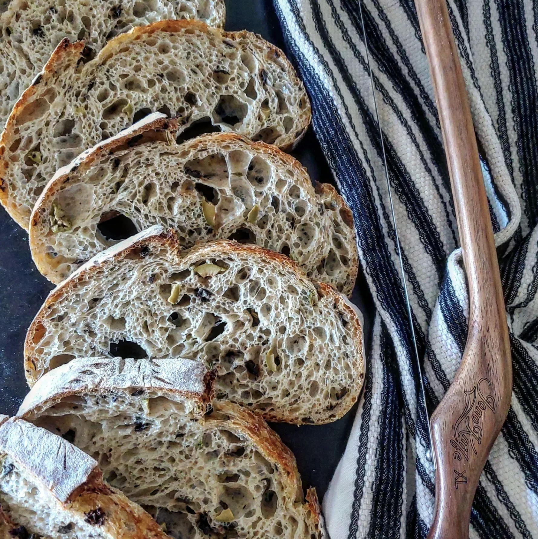 sourdough bread influencer at home baker social media instagram video content creator Judy from @OhForTheLoaf in San Francisco California United States 94328