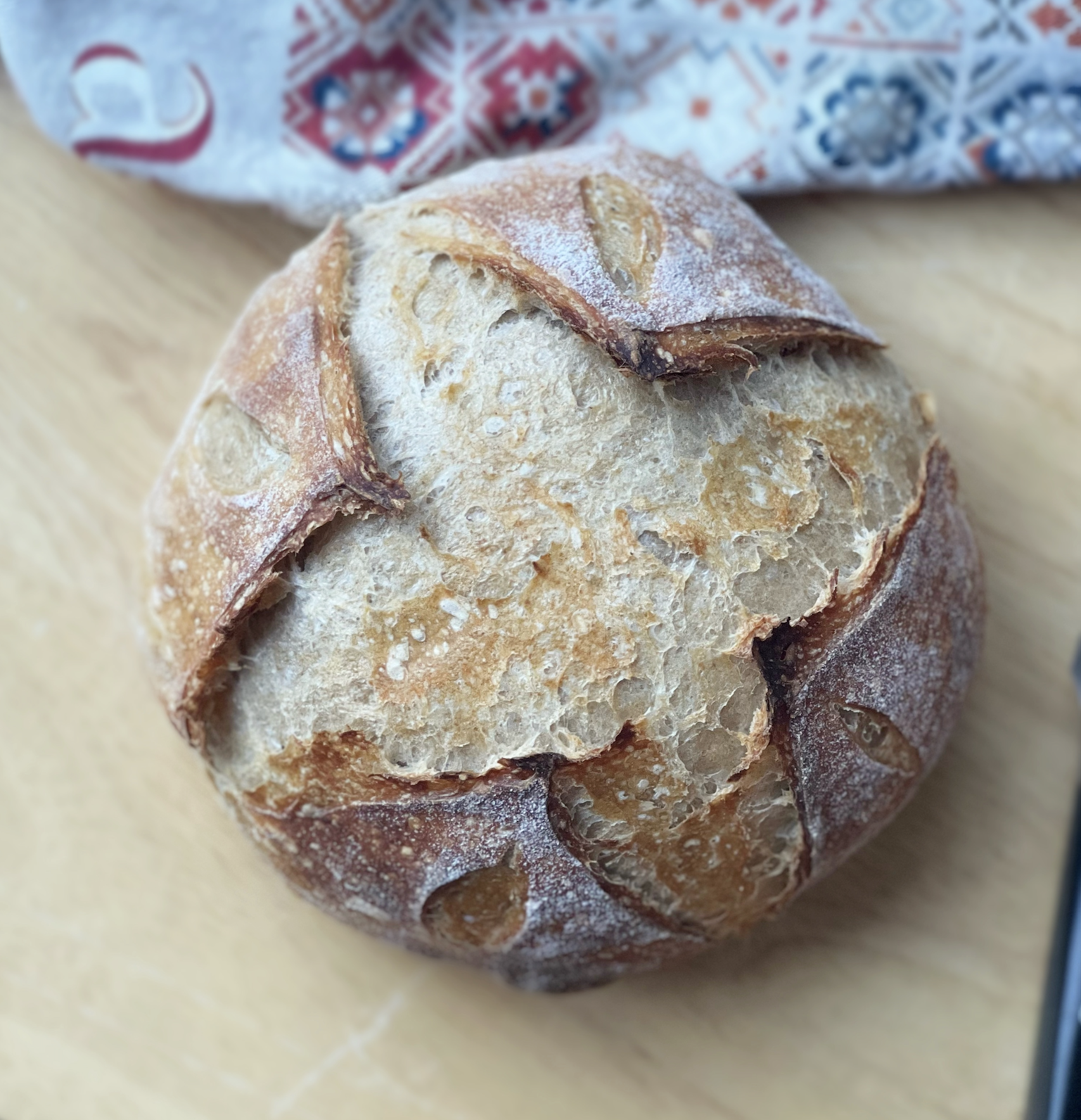 sourdough bread social media influencer home baker Samantha interview with The Sourdough People website in Canada
