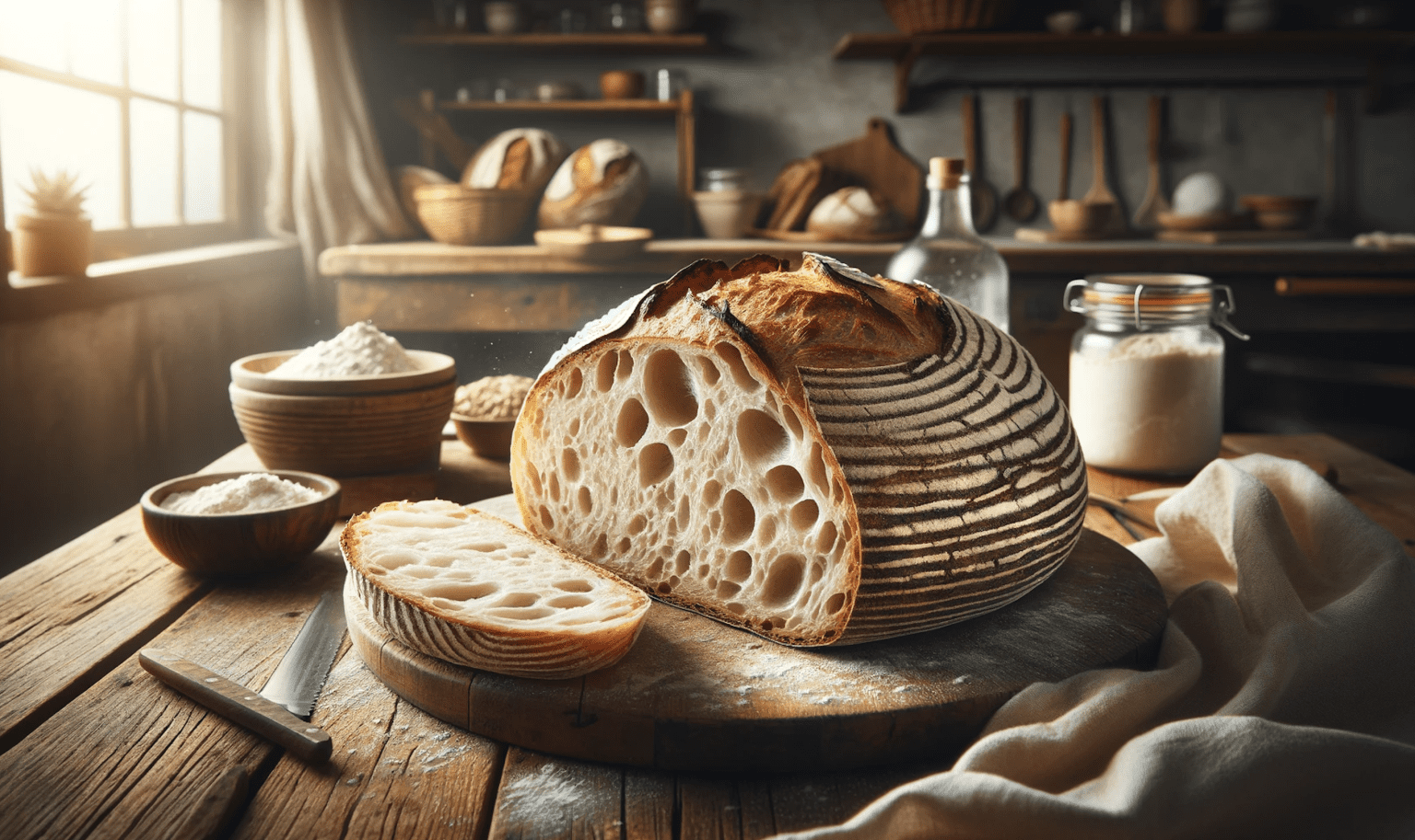 100 Hydration Sourdough Bread Recipe 11 Flour to Water Ratio