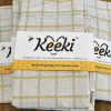 yellow cloth bread bag made by keeki co infused with beeswax antibacterial reusable sealable breatheable 2