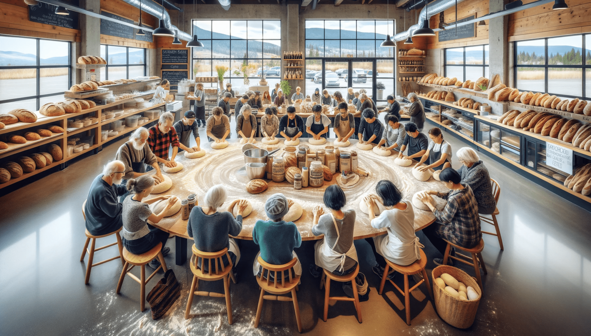 'Okanagan Grocery' Sourdough Bread Workshop Classes - Kelowna BC