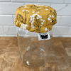 buy sourdough starter jar cover in yellow floral colour from wild clementine online in canada 2