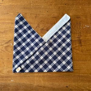 blue plaid