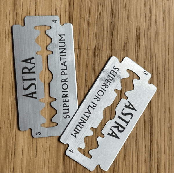 buy astra razor blades 5 pack online in canada for sourdough bread scoring titanium coated stainless steel highest quality best prices 5