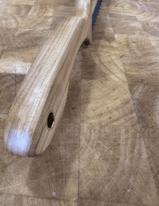 Buy Handmade Hardwood Bread Bow Knife for Slicing Sourdough Bread Loaves Online in Canada 2