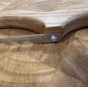 Buy Handmade Hardwood Bread Bow Knife for Slicing Sourdough Bread Loaves Online in Canada 4