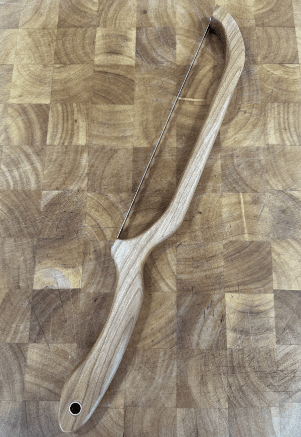 Buy Handmade Hardwood Bread Bow Knife for Slicing Sourdough Bread Loaves Online in Canada